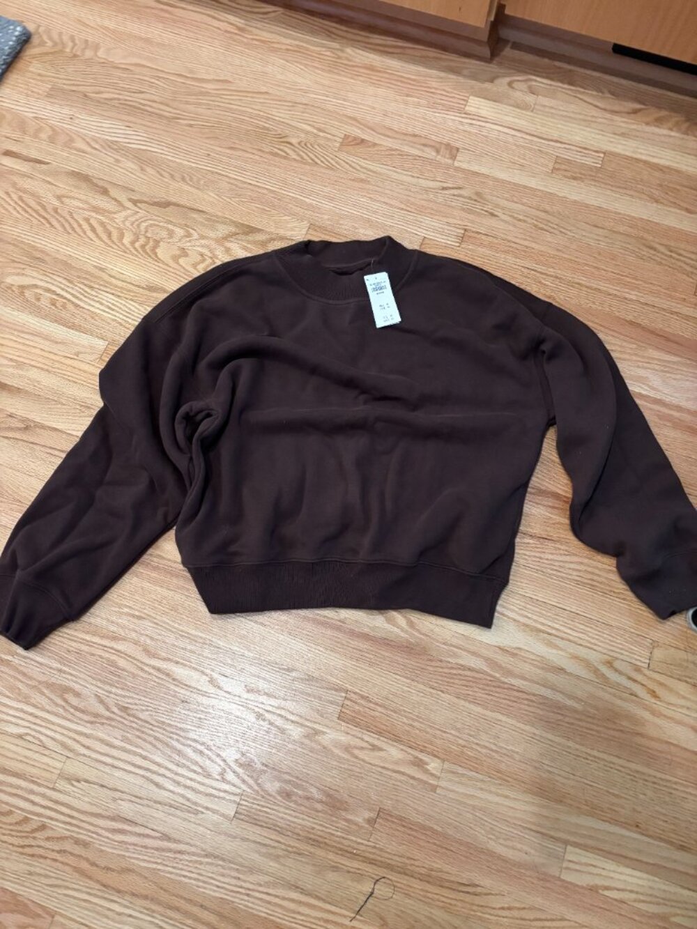 Abercrombie & Fitch Mockneck Crew Sweatshirt - Picture 2 of 4
